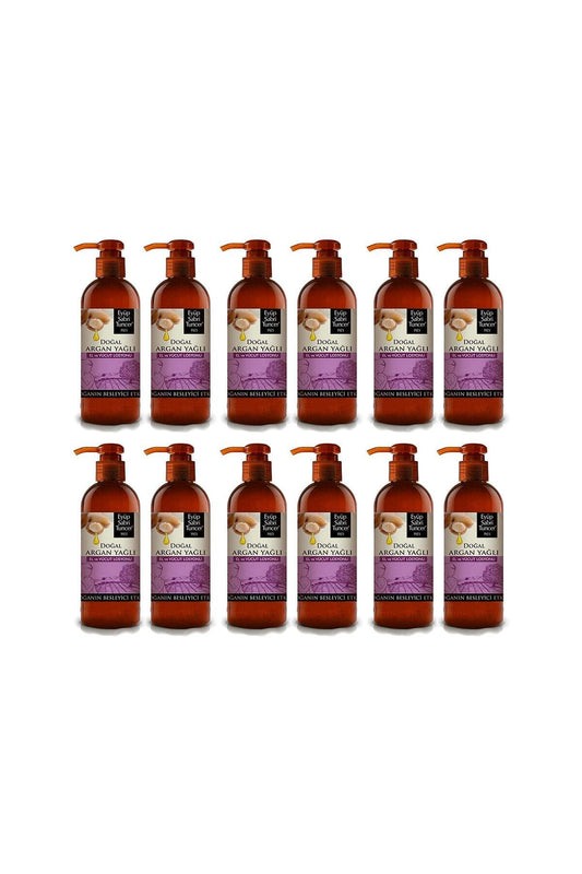Doğal Argan Yağlı El Ve Vücut Losyonu 250 ML x 12 Adet