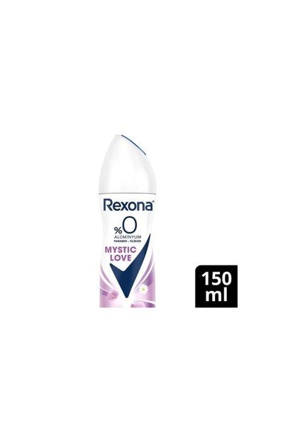Kadın Sprey Deodorant Mystic Love %0 Alüminyum 48 Saat 150 ml