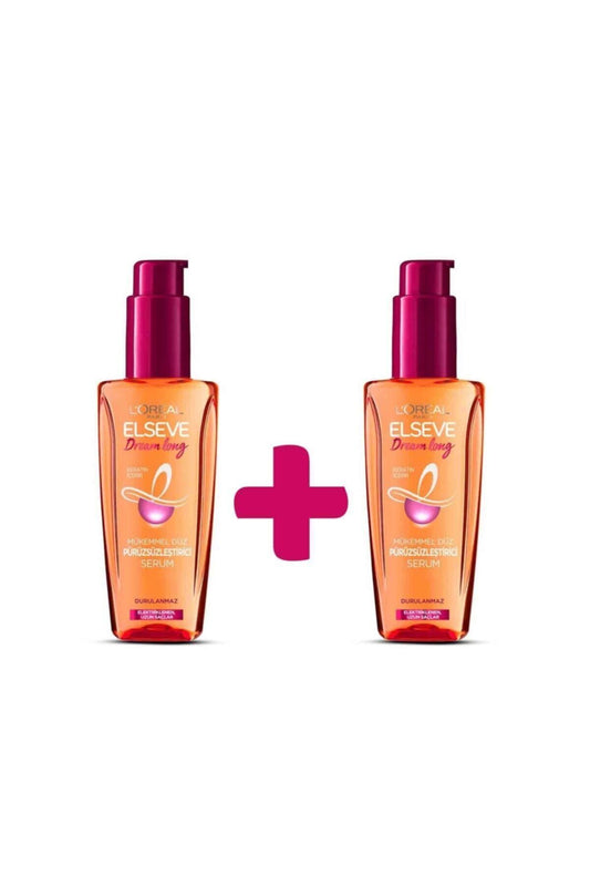 Dream Long Mükemmel Düz Pürüzsüzleştirici Mucizevi Saç Serumu Yağ 100ml 2 Li