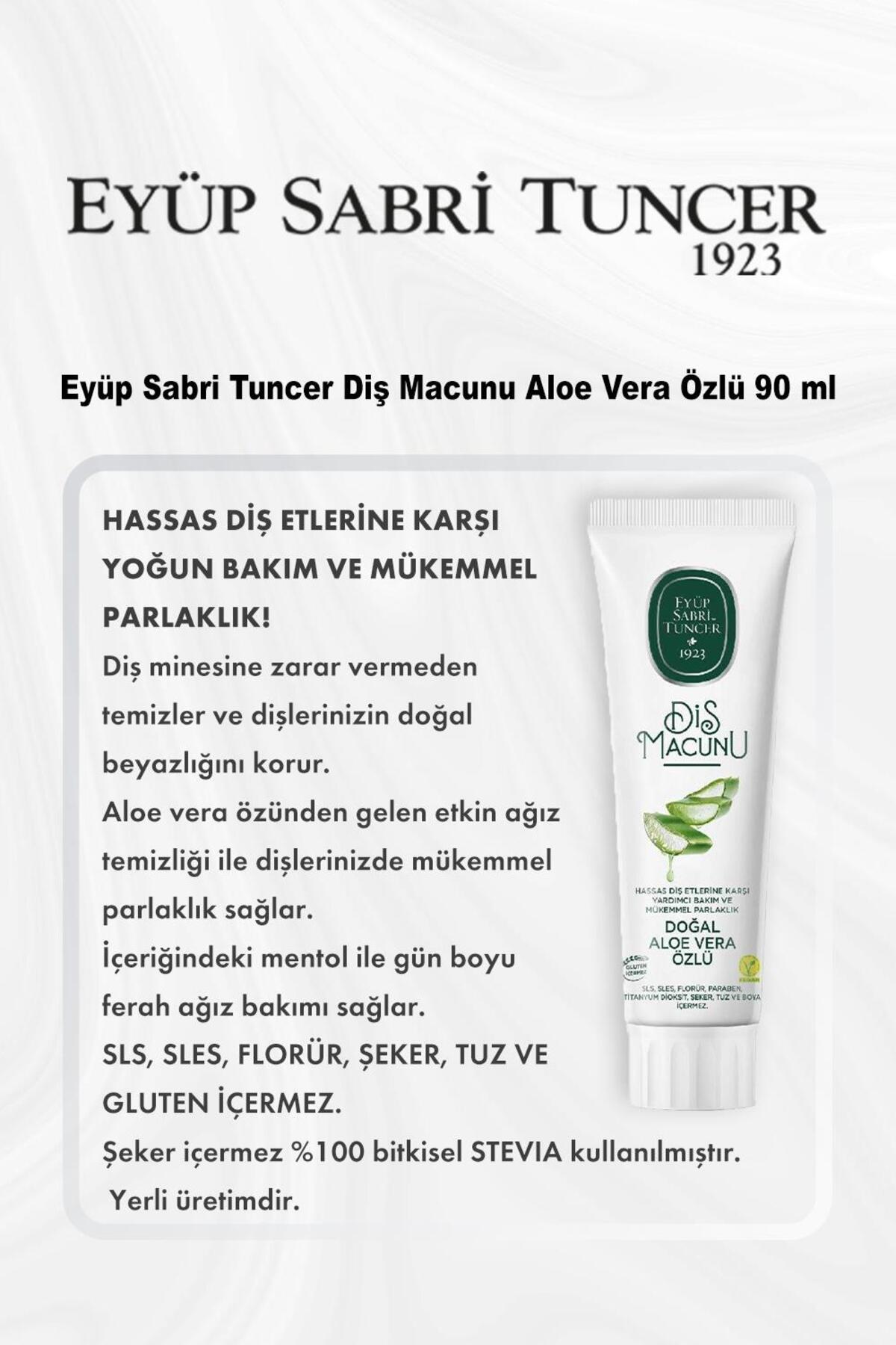 Diş Macunu Aloe Vera Özlü 90 ml 5 Al 4 Öde ve Rosie Pamuk