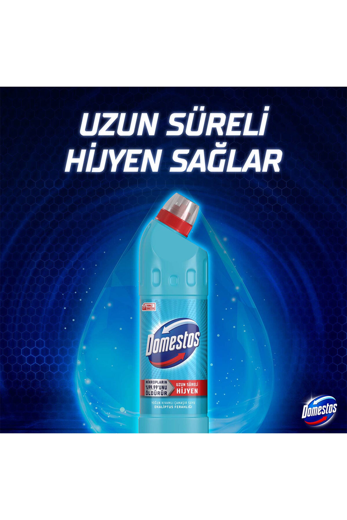 Çamaşır Suyu Yoğun Kıvamlı Okaliptus Ferahlığı 750 ml x6