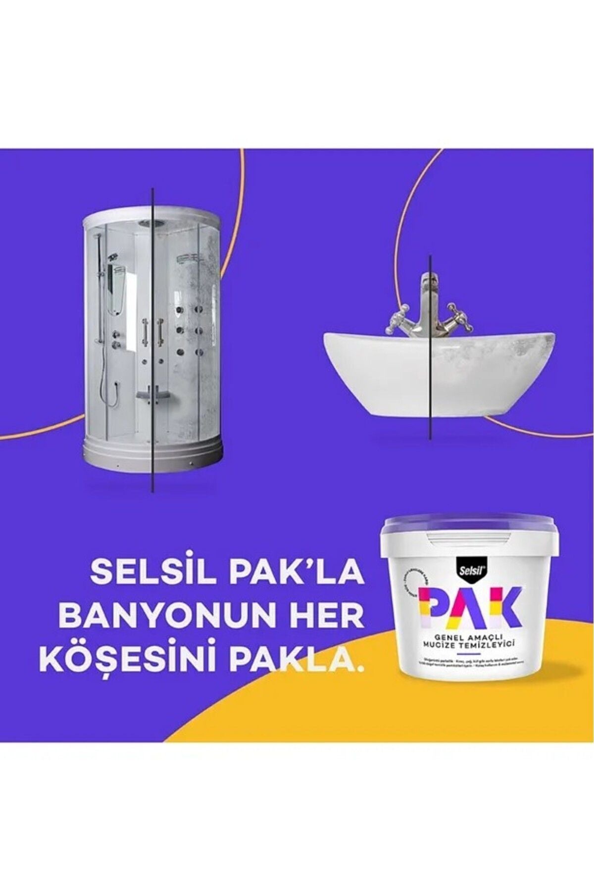 4 Adet Pak Genel Amaçlı Mucize Temizleyici Krem 4 X 500 Gr