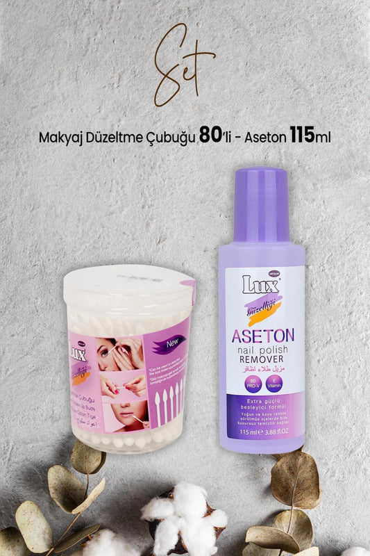 Makyaj Düzeltme Çubuğu 80' li ve Aseton 115 ml