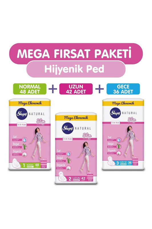 Natural Slim Ekstra Ince (126 Ped) Mega Fırsat Paketi
