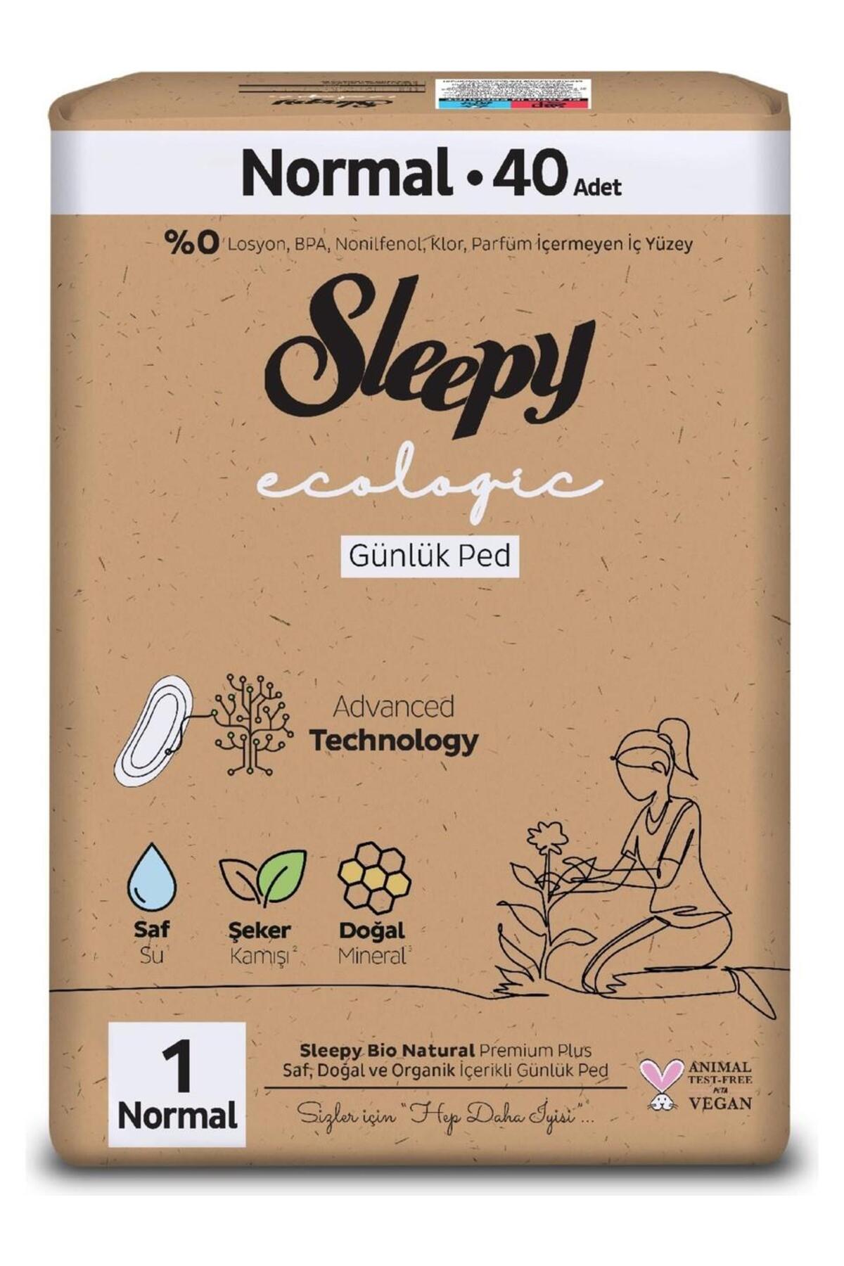 13 AL 11 ÖDE Sleepy Ecologic Normal Günlük Ped 40'lı ve ROSIE