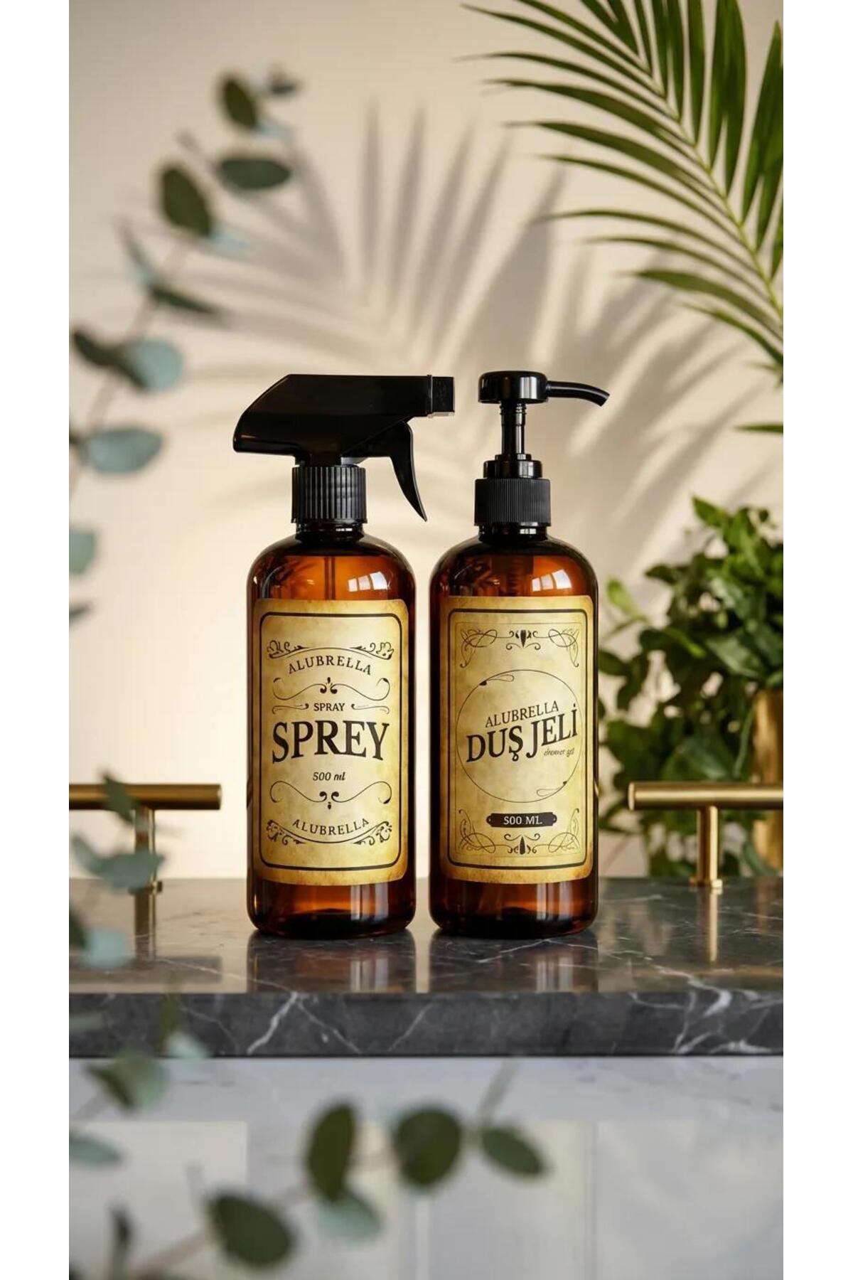 Amber Banyo Seti 6'lı Şişe, 500 ml