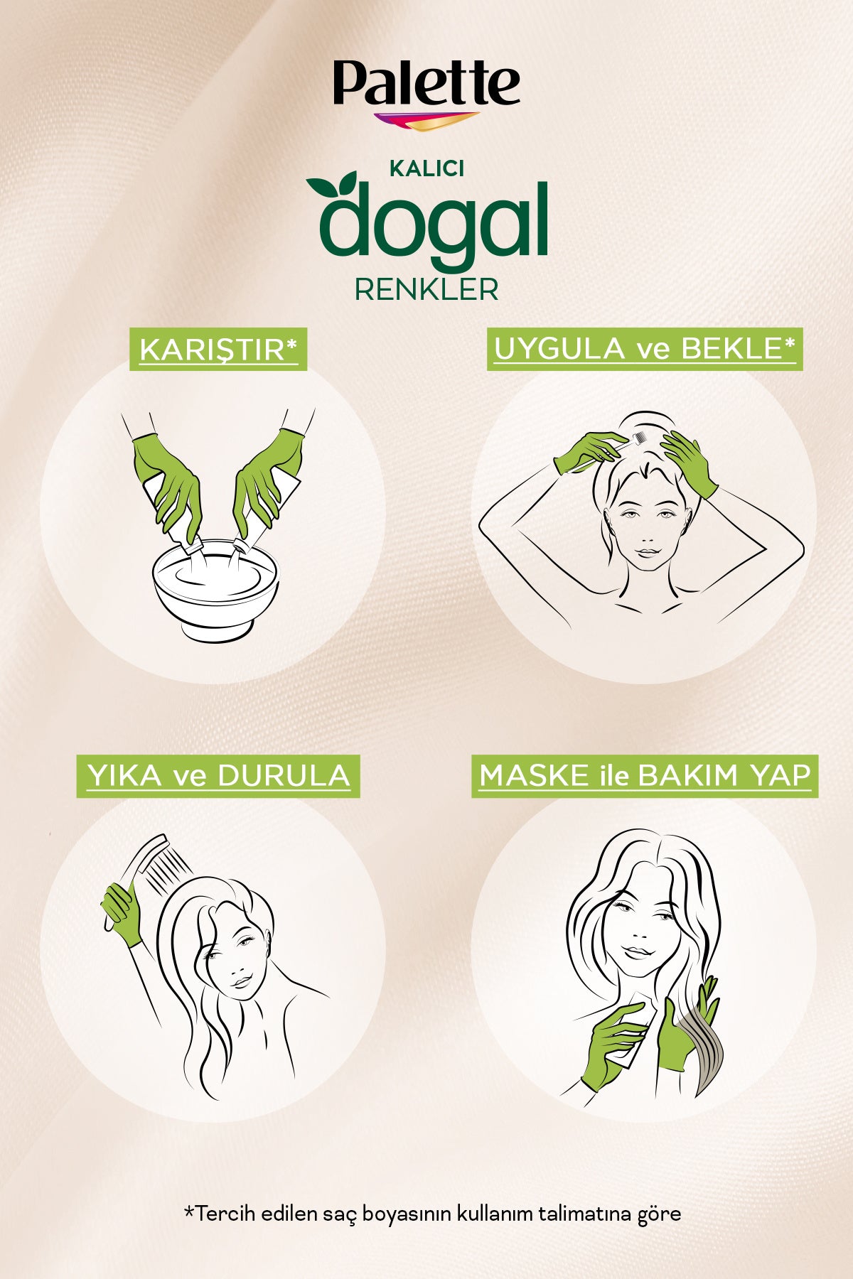 Kalıcı Doğal Renkler 8-77 Tarçın Bakır Goji Berry Özü Saç Boyası