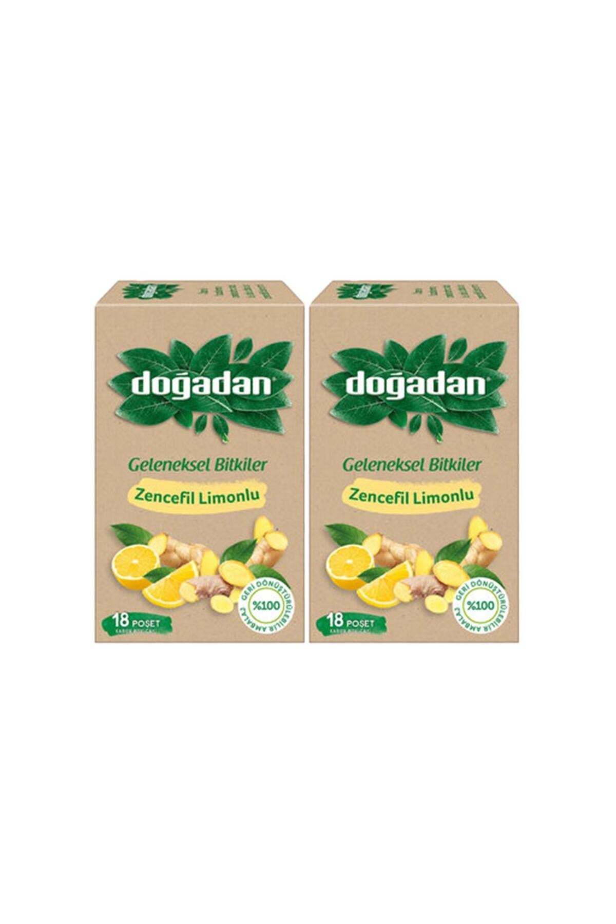 Zencefil Limonlu Bitki Çayı x 2 Adet