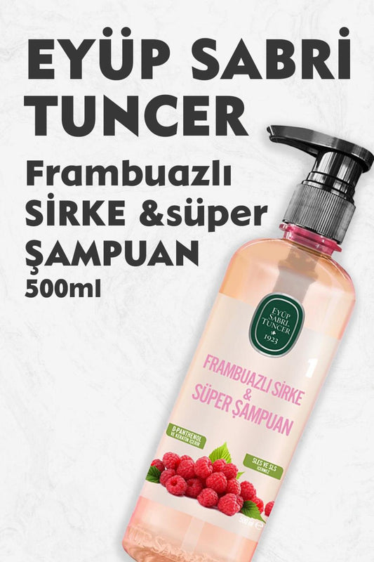 Frambuazlı Sirke & Süper Şampuan 500 ml