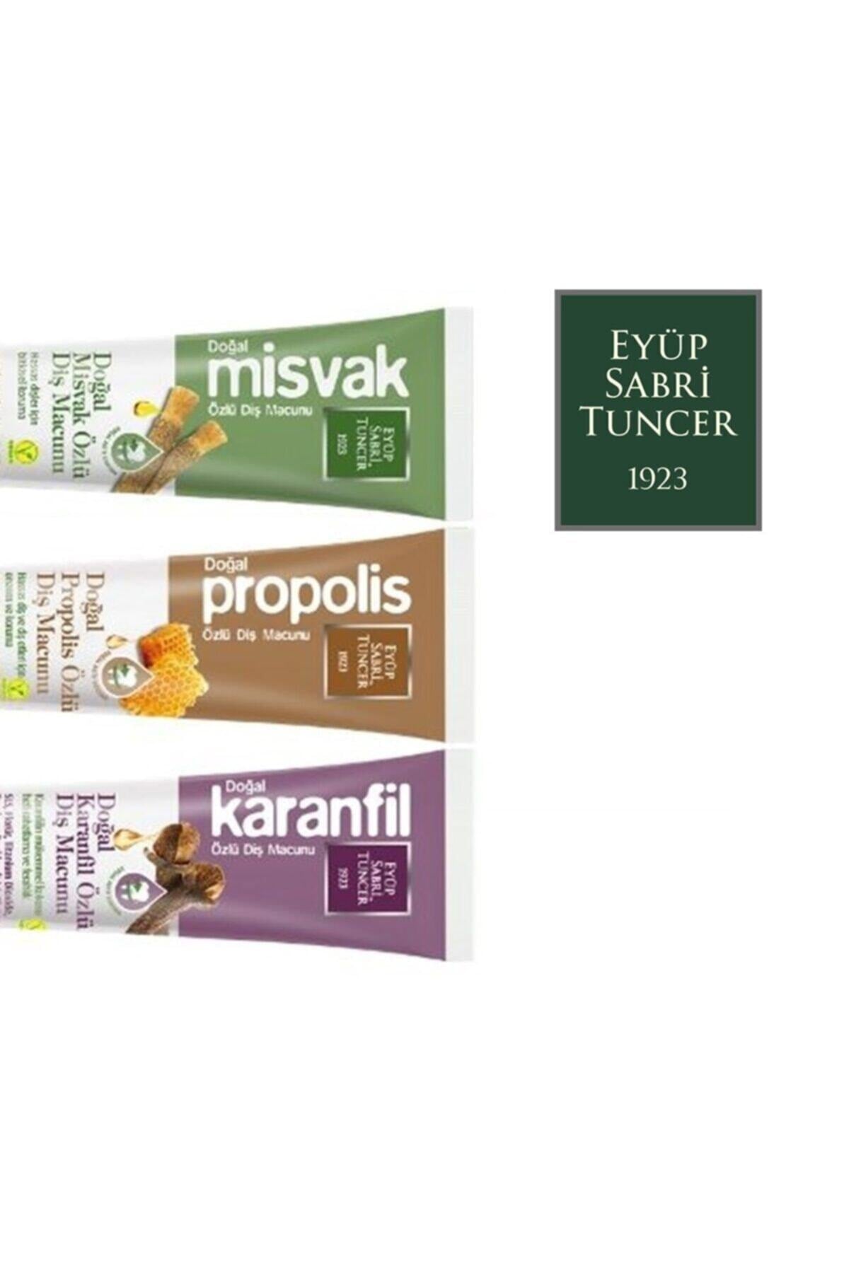 3lü Diş Macunu (misvak+propolis+karanfil) 75 Ml