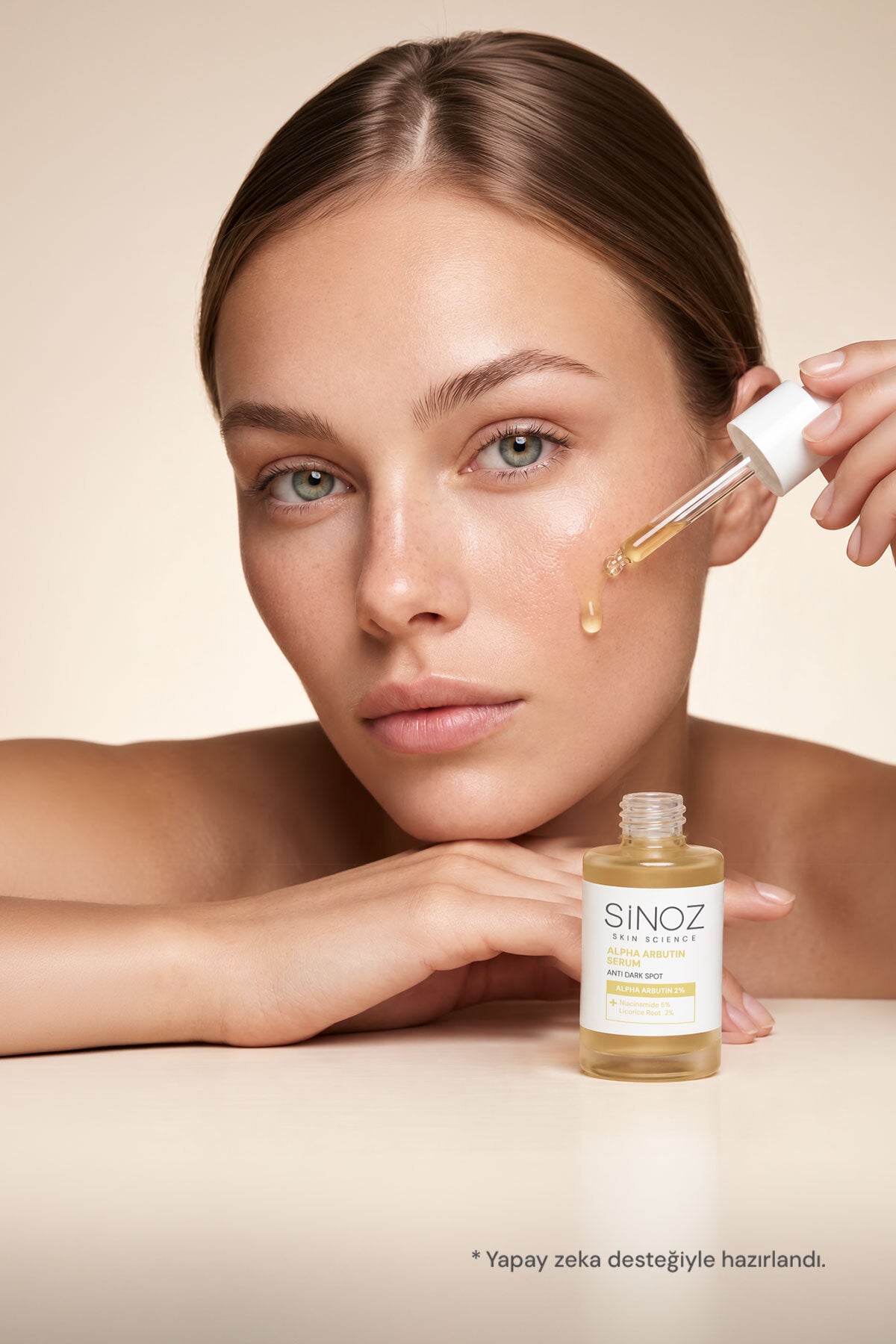 Koyu Leke Karşıtı Arbutin Yüz Bakım Serumu (Niacinamide 5% + Alpha Arbutin 2%) 30 ml