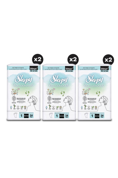 Bio Natural Premium Plus Hijyenik Ped Mega Fırsat Paketi Normal 144 Adet
