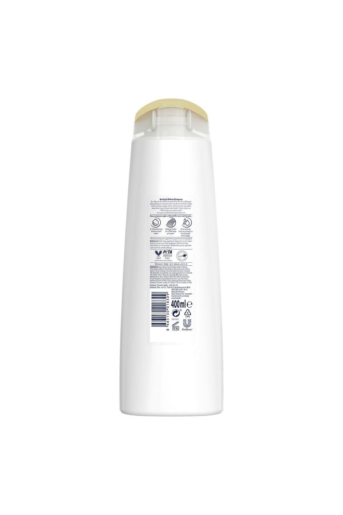 Ultra Care Saç Bakım Şampuanı Besleyici Bakım Kuru Saçlar Için 400 ml X3 Adet