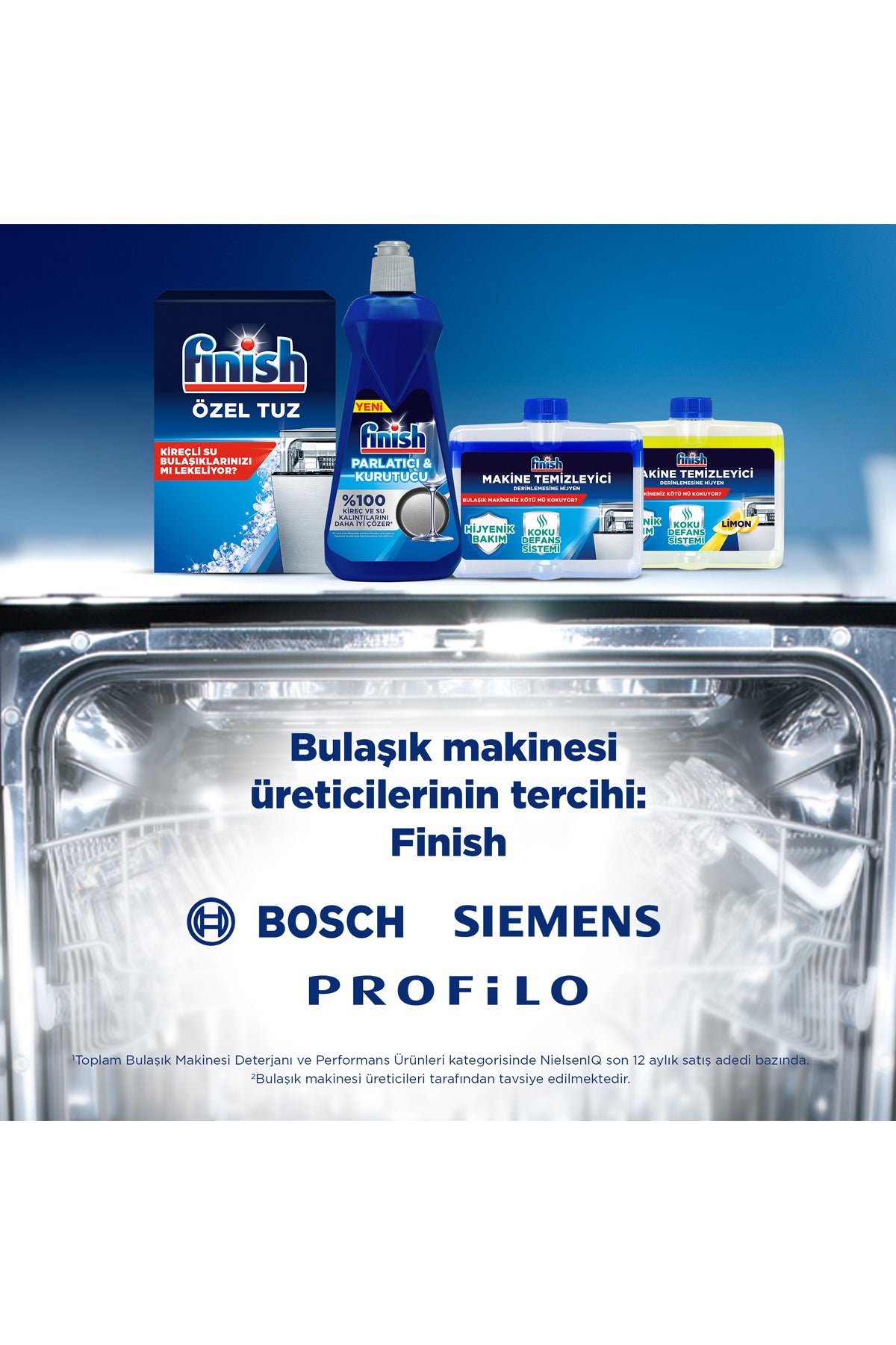 Bulaşık Makinesi Parlatıcı & Kurutucu Sıvı 800 ml
