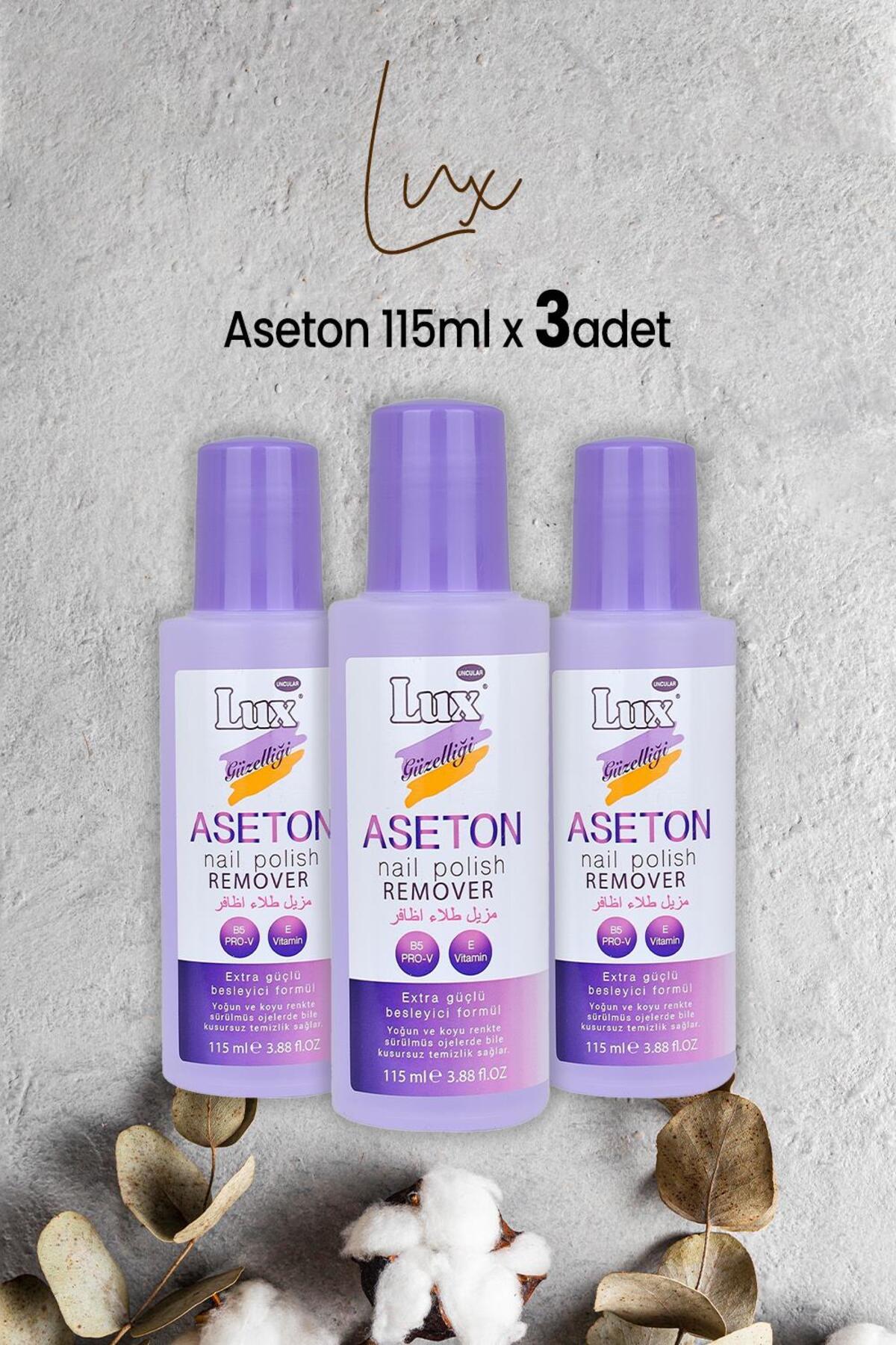 Aseton 115 ml x 3 Adet
