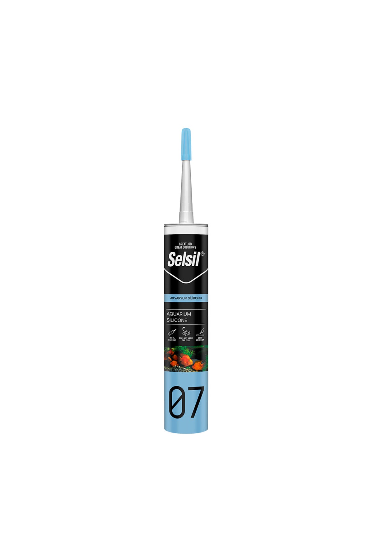 280 ml Akvaryum Silikon, 2 adet ve ROSIE