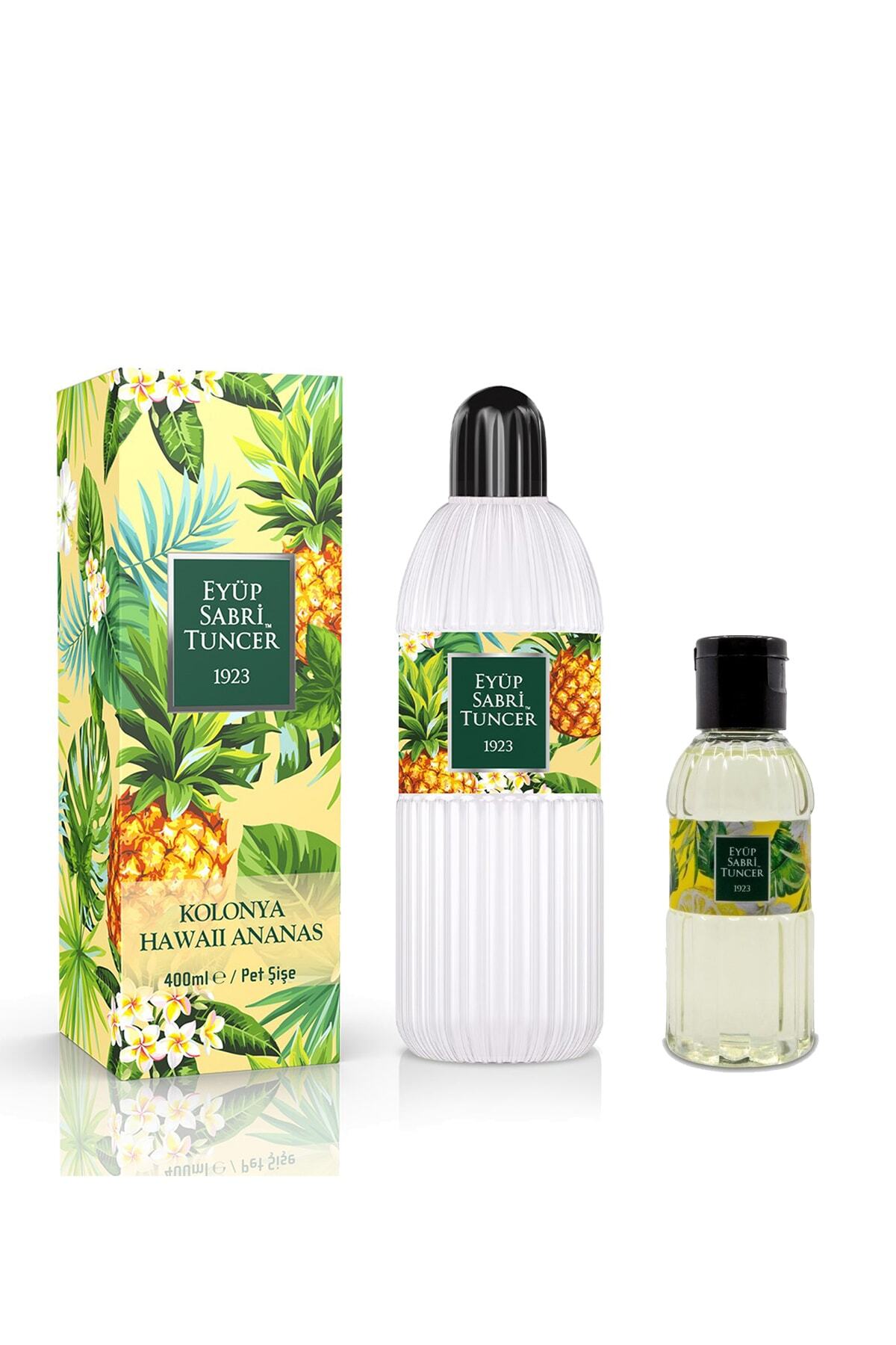 Hawaii Ananas Kolonya 400 ml ve Klasik Limon 50 ml