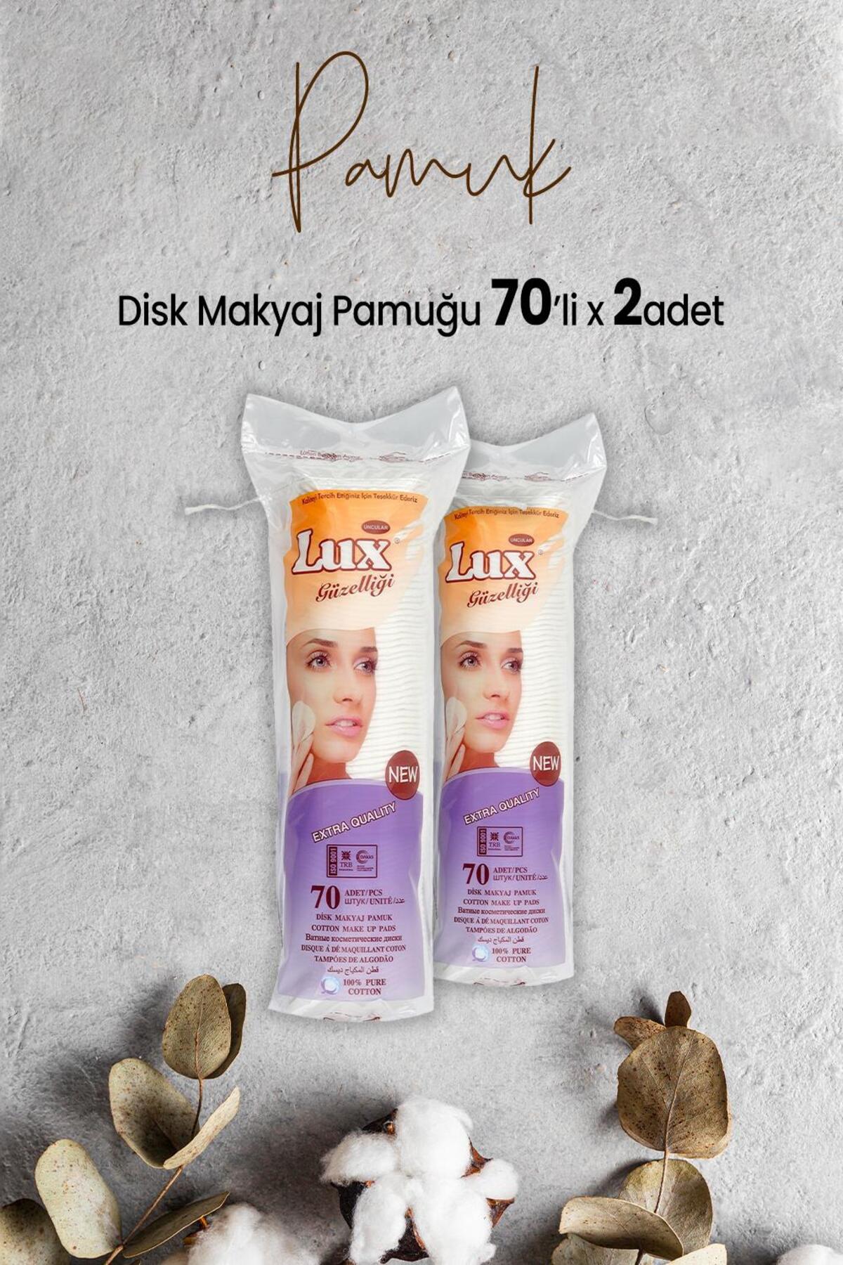 Disk Makyaj Pamuğu 70'li x 2 Adet