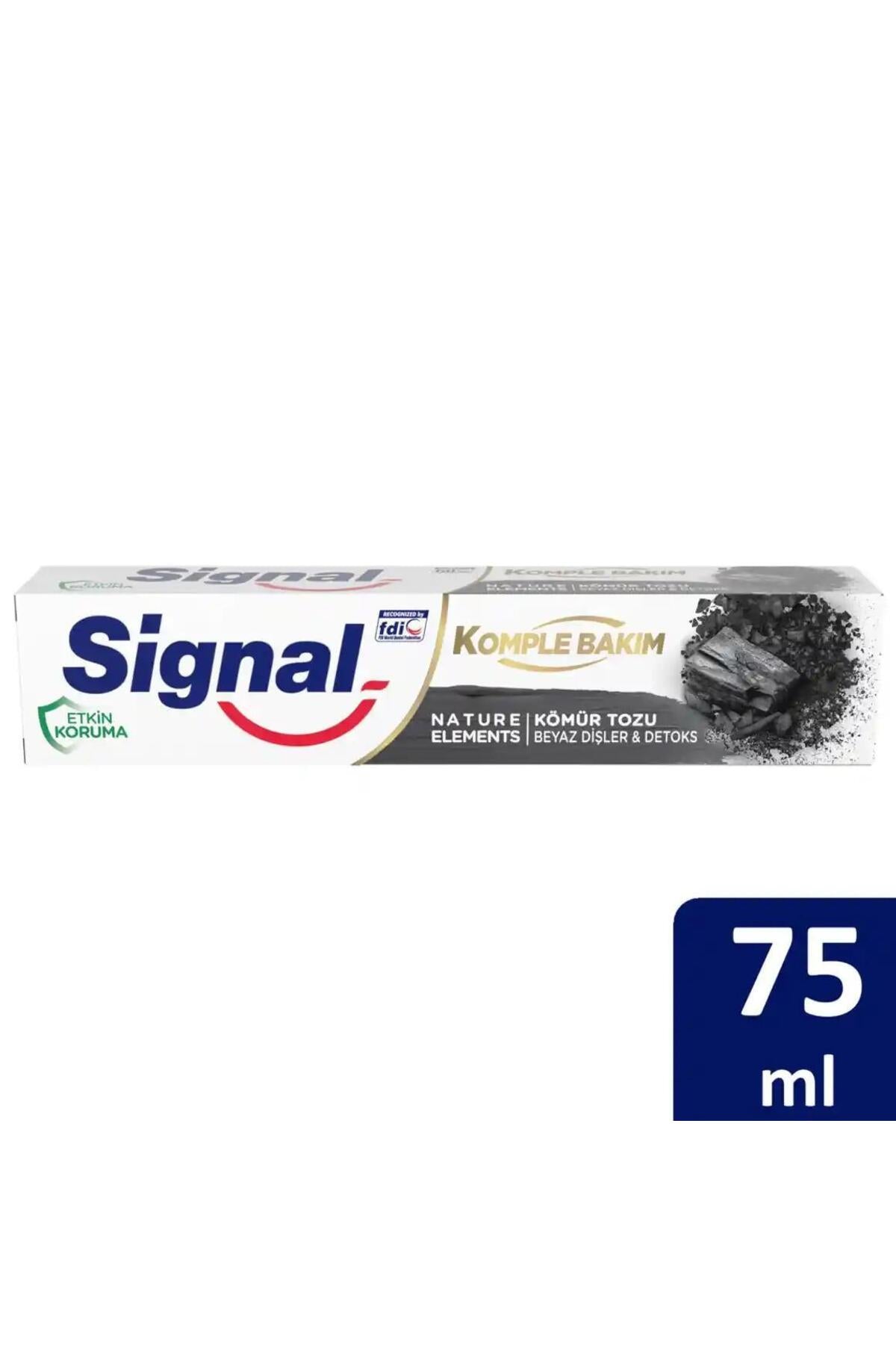Nature Elements Charcoal Whıte Detox Diş Macunu 75 ml