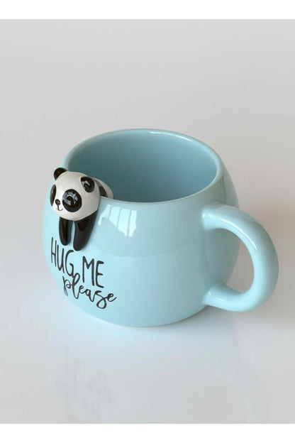 Panda Figürlü 3D Seramik Kupa 350 ml