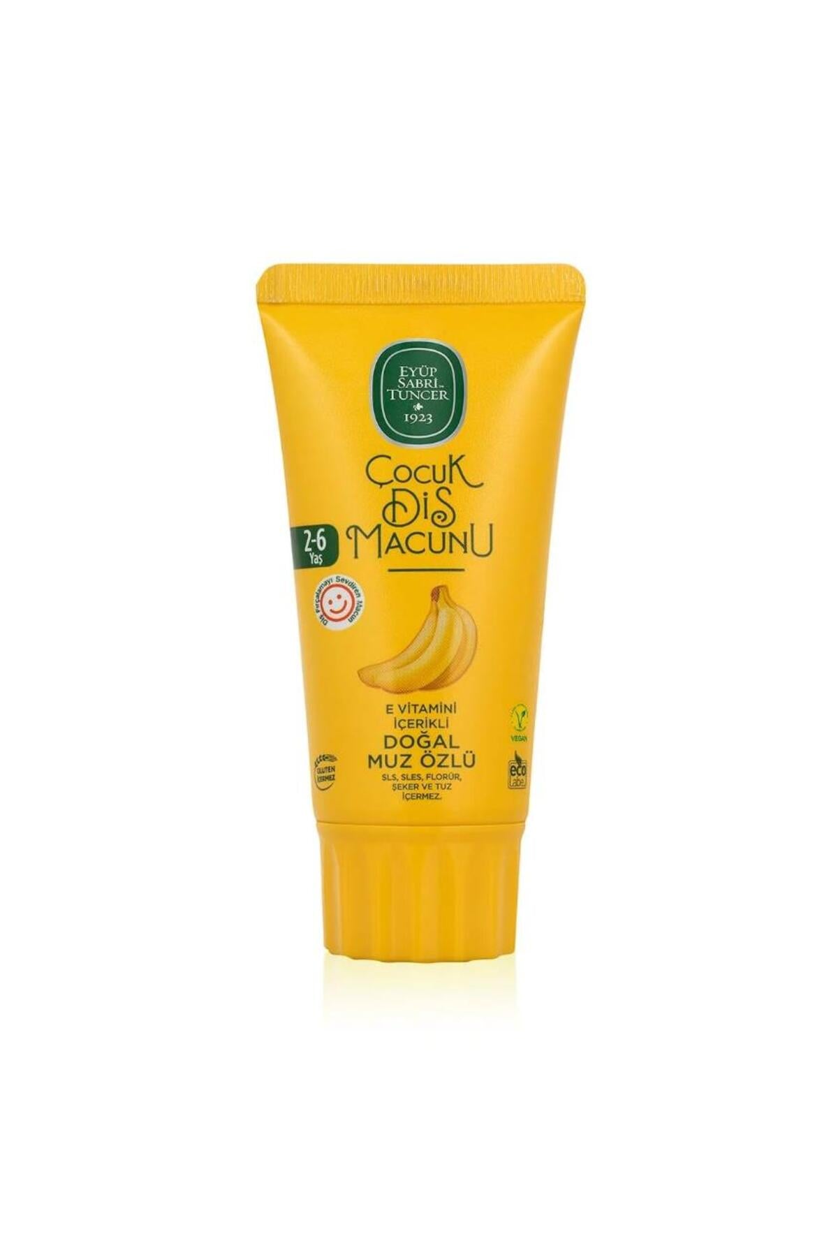 Doğal Muz Özlü Diş Macunu 2 Adet 60 ml, Rosie Hediye