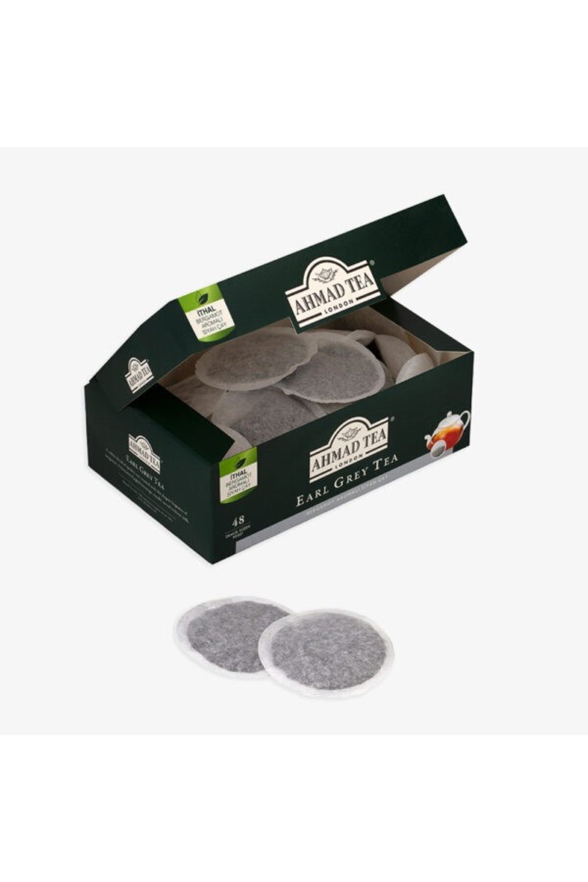 Earl Grey Demlik Poşet Çay 48’li 154 G 2 paket ve Oda Kokusu
