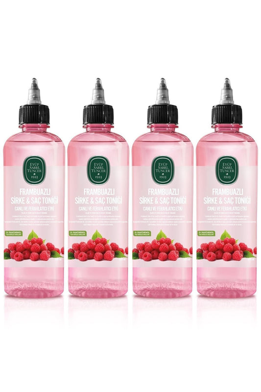 Frambuazlı Sirke & Saç Toniği 500 ml x4 Adet