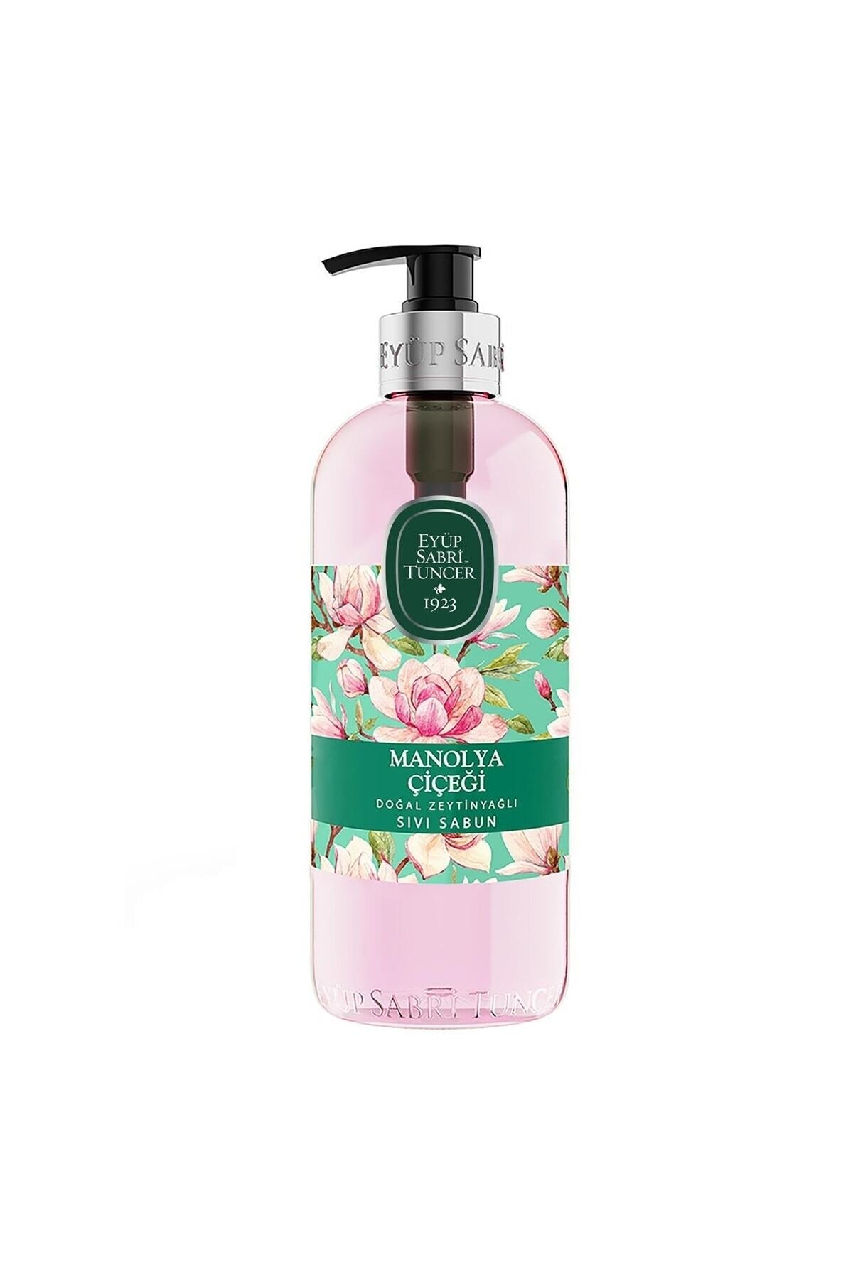 Doğal Zeytinyağlı Sıvı Sabun Manolya Çiçeği 500 ML x 3 Adet