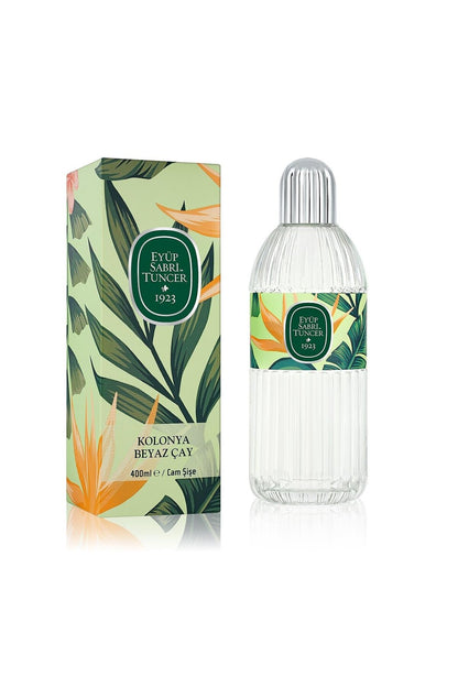 Beyaz Çay Kolonyası 400 ml - Cam Şişe