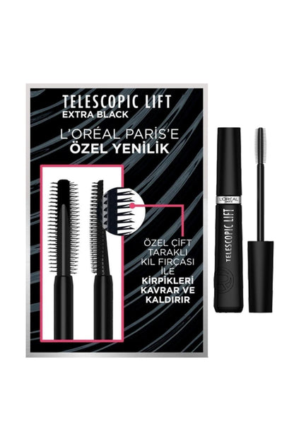 Loreal Paris Telescopic Maskara - Siyah, Aydınlatıcı Göz Kremi C Vitamini 15 ml ve ROSIE