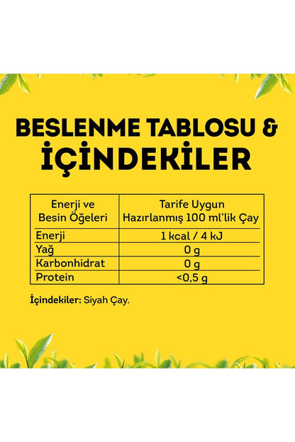 Yellow Label Dökme Siyah Çay 1000 gr