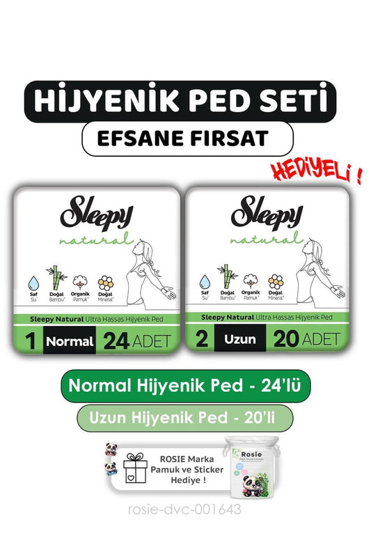 Natural Ped Eko Normal 24 Lü Uzun 20 Li Ve Rosıe
