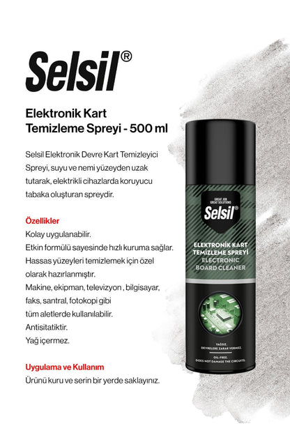 3'lü Elektronik Kart Temizleme 500 ml, ROSIE