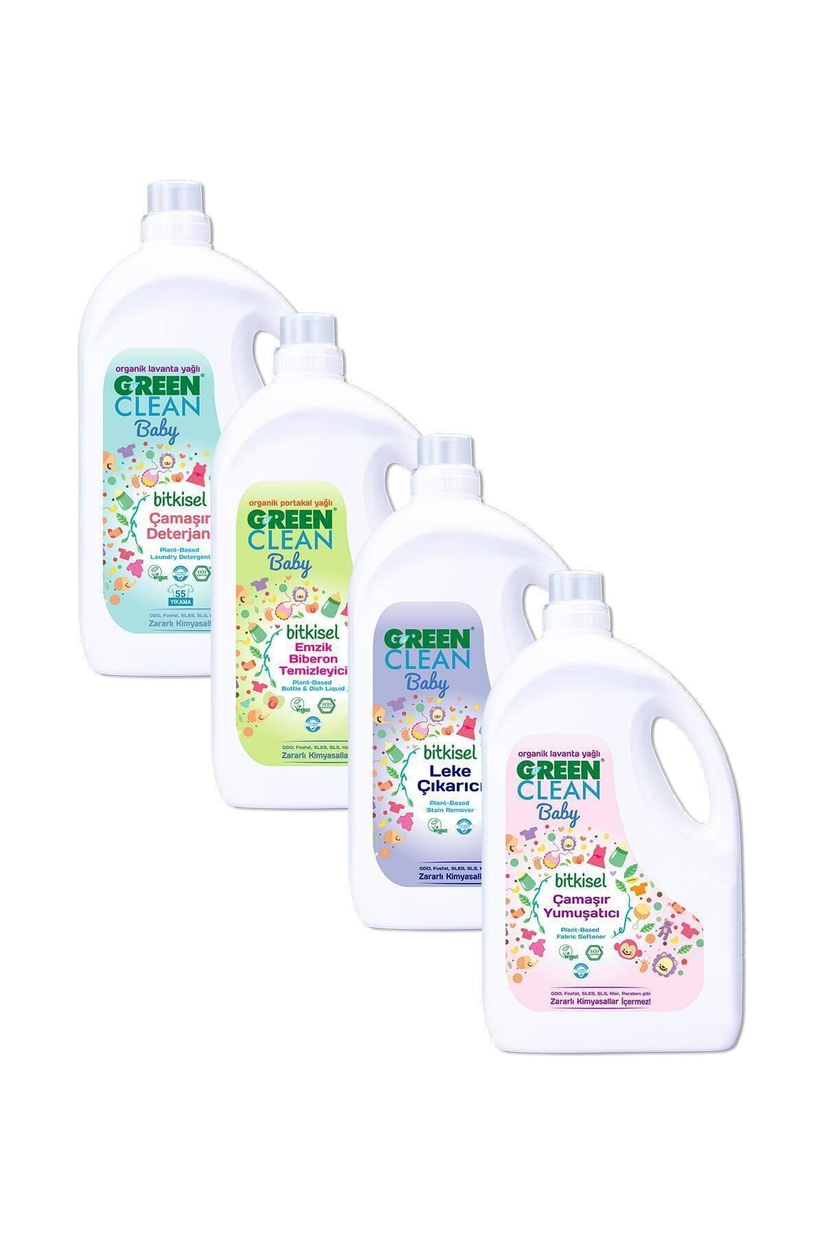 Baby Çamaşır Det. + Yumuşatıcı + Leke Çıkarıcı + Emzik Biber. Tem. 2.75 lt Platin-tedarik-097