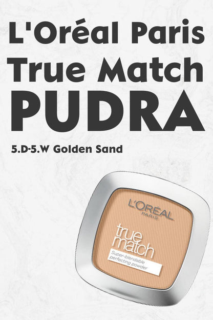 True Match Pudra 5.d-5.w Golden Sand