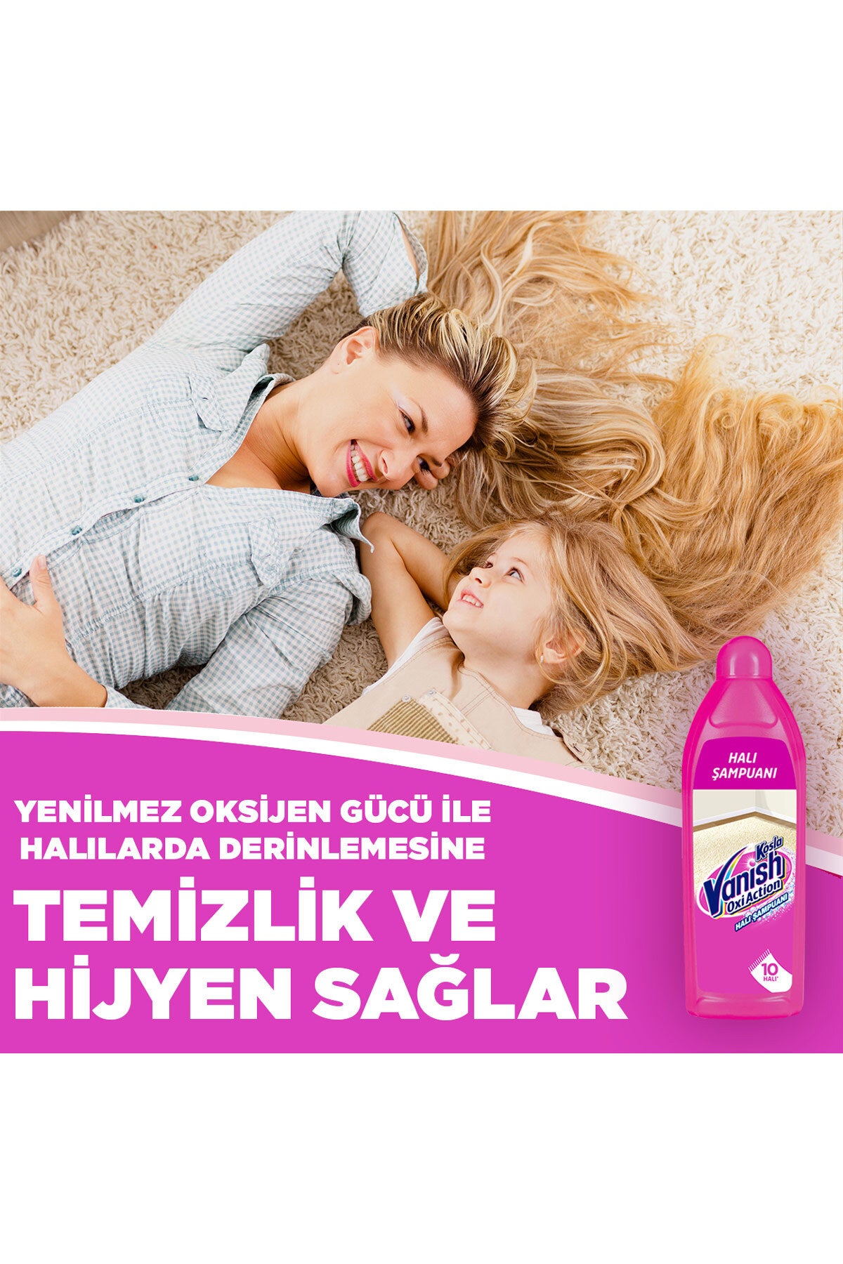 Halı Şampuanı Makinede 850 ml
