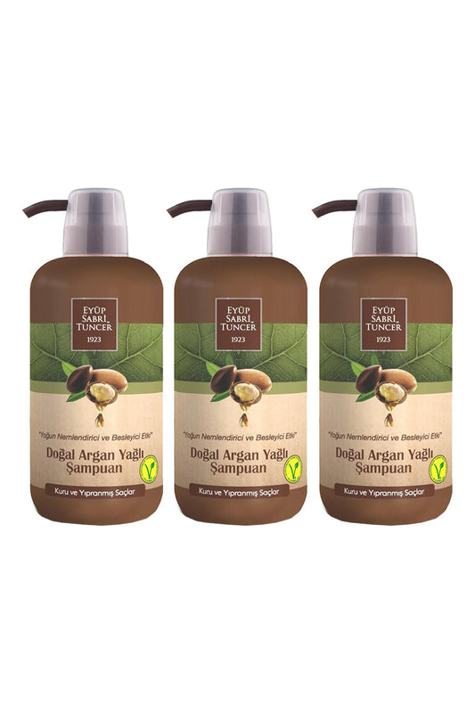 Argan Yağlı Şampuan 600 ml X 3