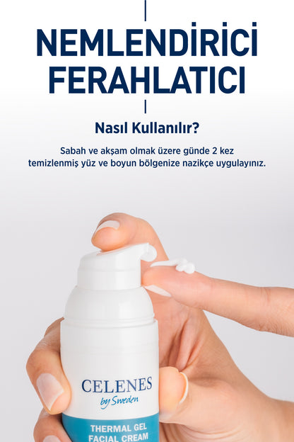 Nemlendirici ve Canlandırıcı Thermal Jel Günlük Bakım Kremi 50 ml