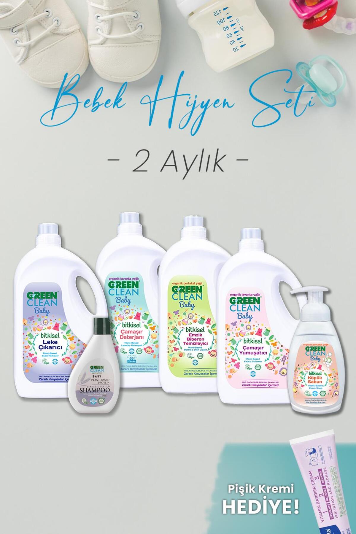 Bebek Hijyen Seti 2 Aylık Hediyeli