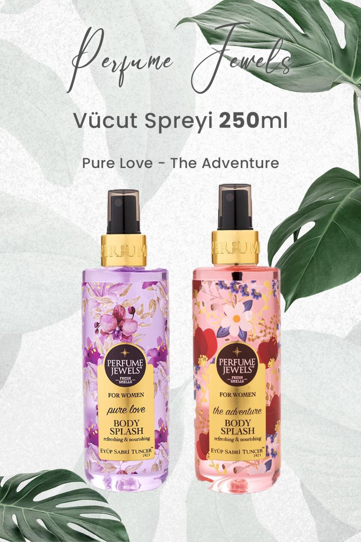 Pj Body Splash Pure Love 250 ml ve The Adventure 250 ml
