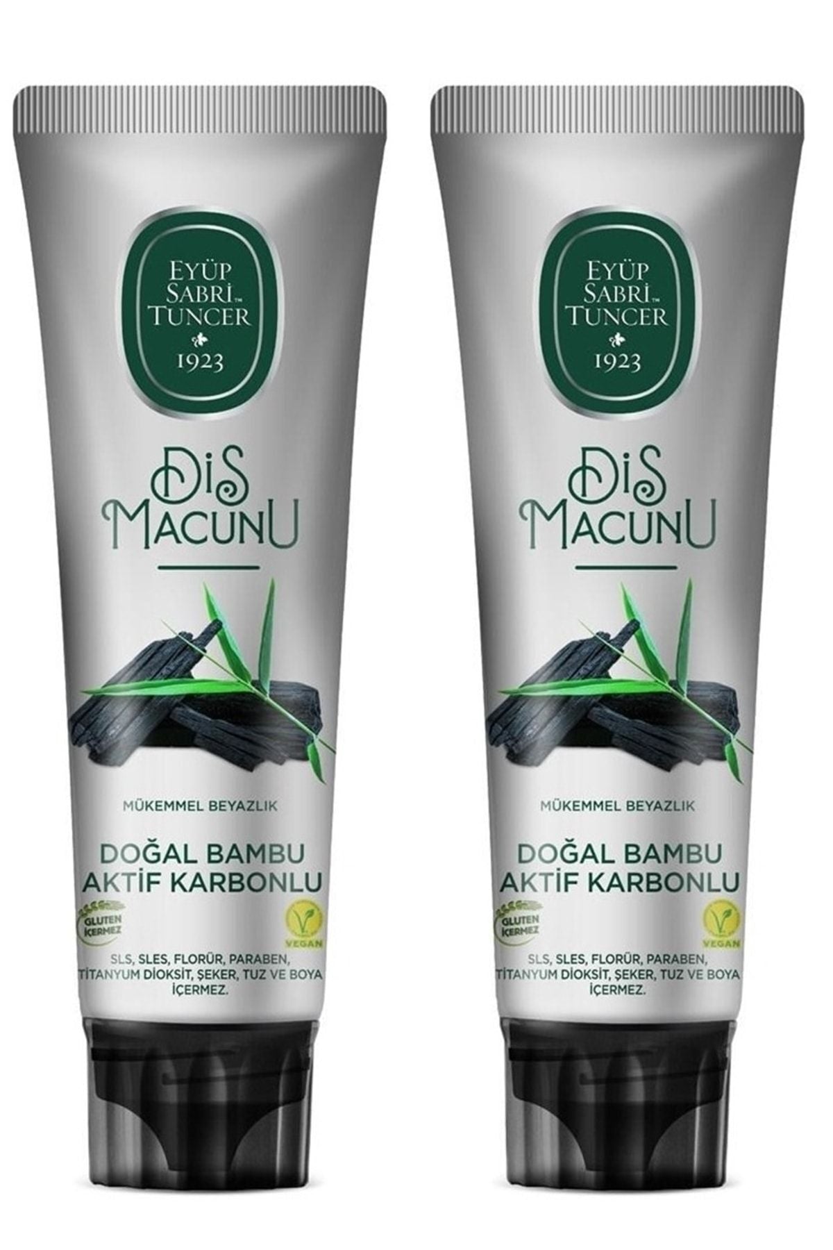 Diş Macunu Bambu Karbonlu 90 ml X 2 Adet