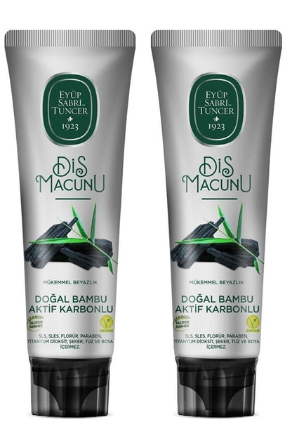 Diş Macunu Bambu Karbonlu 90 ml X 2 Adet