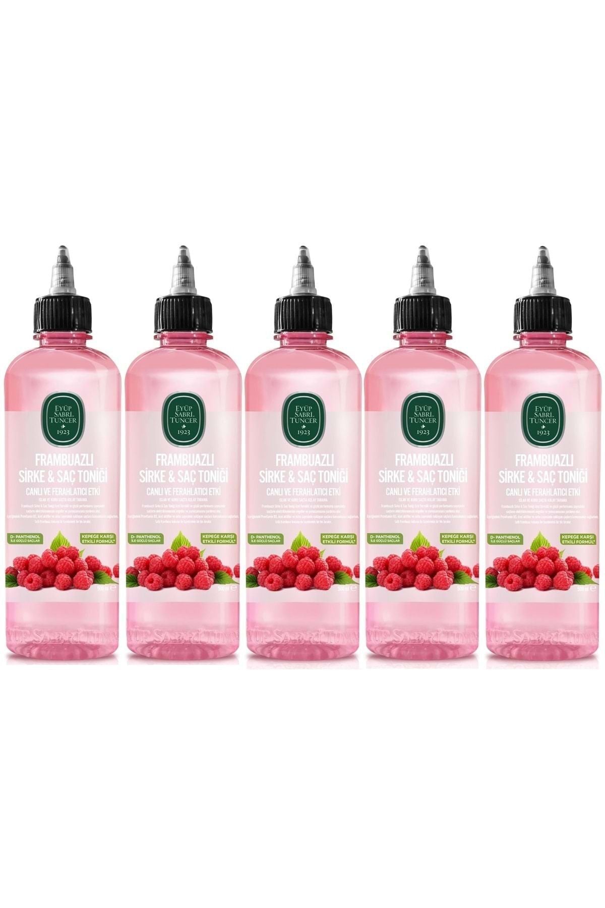 Saç Toniği 500ml Frambuazlı Sirkeli (5 Lİ SET)
