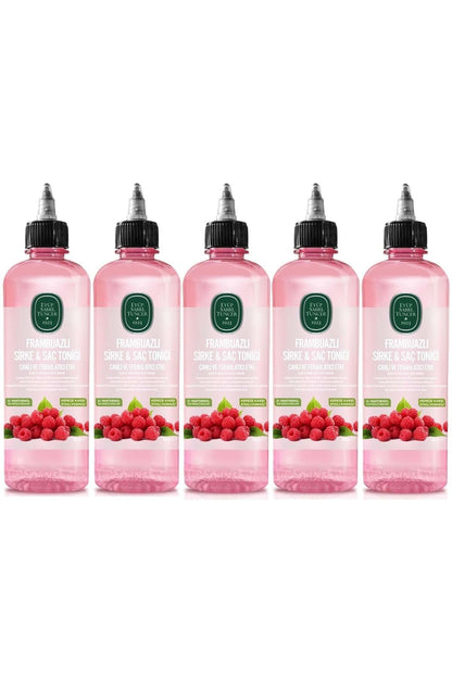 Saç Toniği 500ml Frambuazlı Sirkeli (5 Lİ SET)