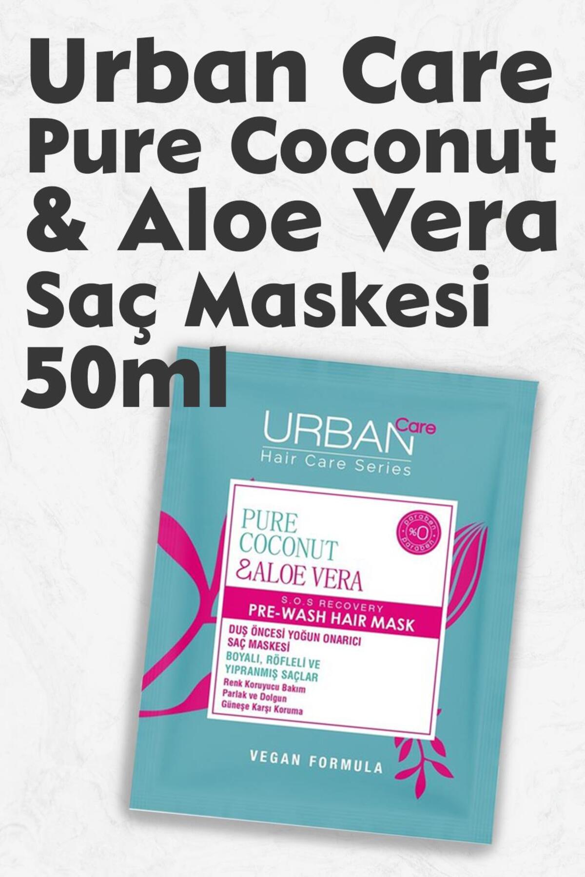 Pure Coconut & Aloe Vera Saç Maskesi 50 ml