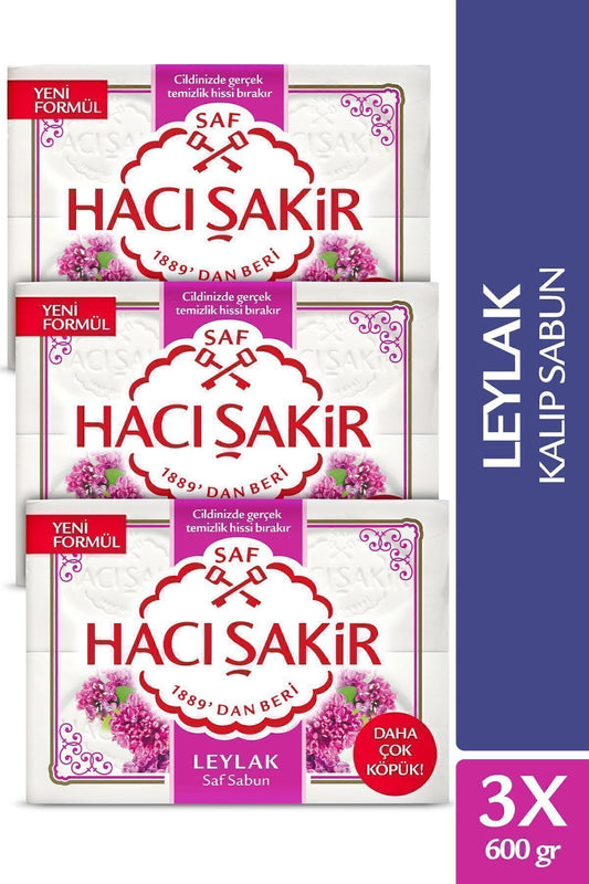 Leylak Kalıp Sabun 4x150GR x 3 Adet