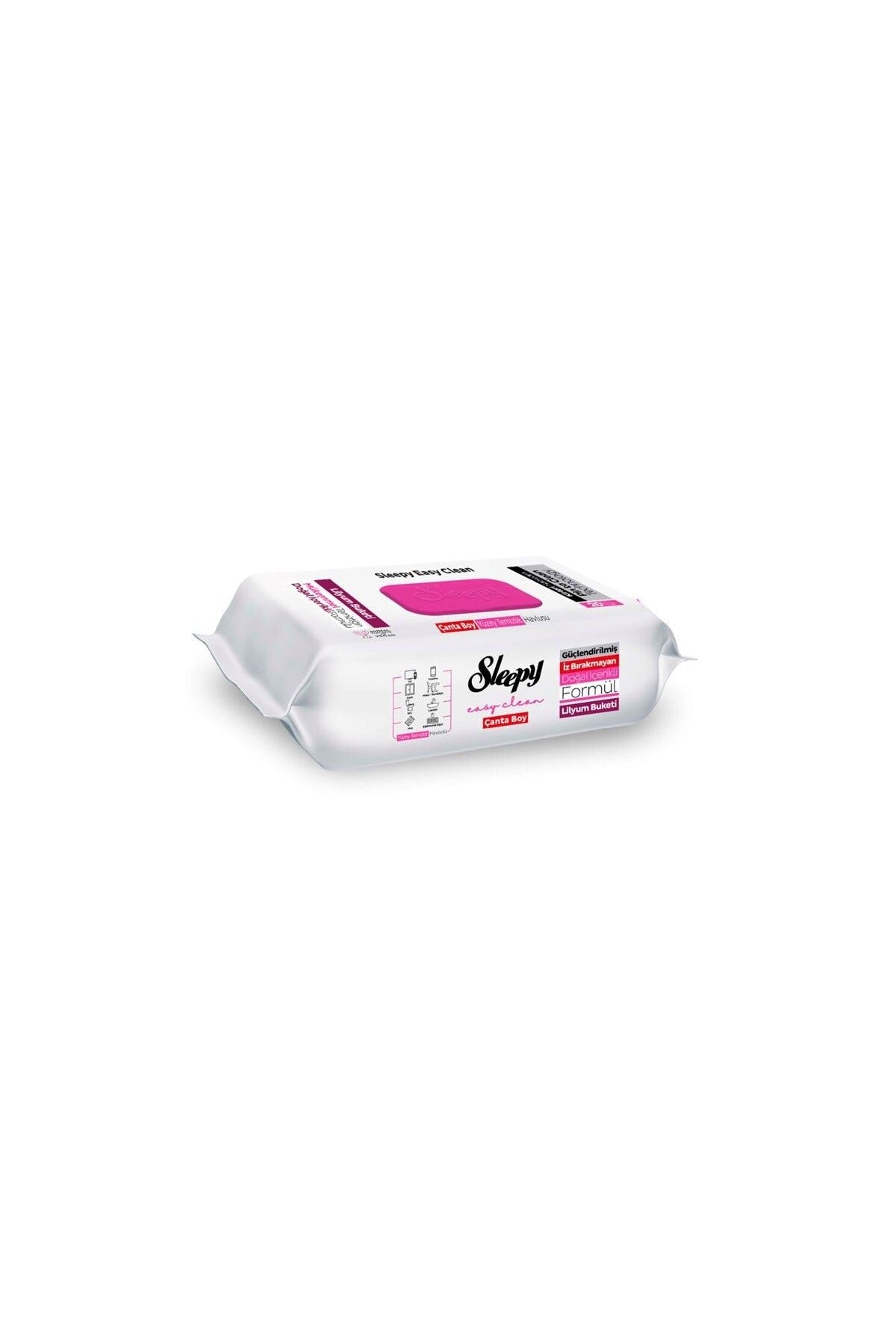 Islak Havlu Lilyum Buketi (7 paket x 20 yaprak) ve ROSIE koku