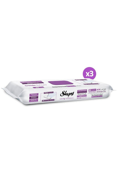 Easy Clean Orkide Bahçesi Mopa Uyumlu Yer Temizlik Havlusu&Mendili 3X20 (60 Yaprak)