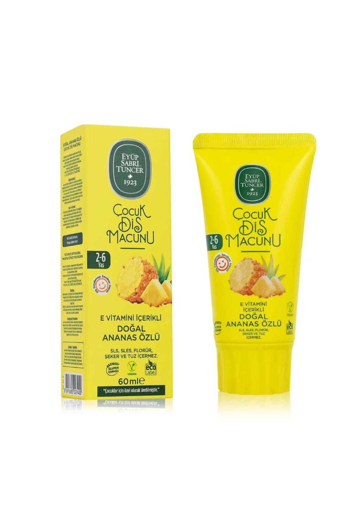 3'lü Doğal Ananas Özlü Diş Macunu 60 ml, Rosie Hediye