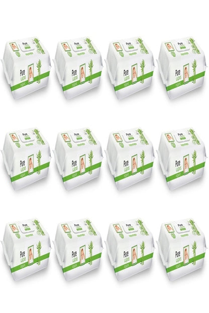 Wipes Organik Bambu Özlü Islak Havlu 60'lı X 12 Li